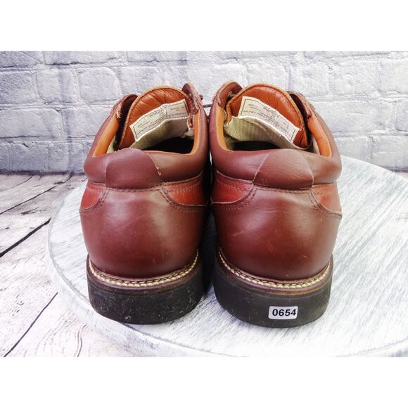 Irish Setter 1888 Oxford Dress Moc Toes Shoes Brown Men 11 EE Extra Wide Used main image 4